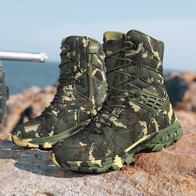 High Quality Men's Outdoor Boo - Outdoor Hunting Fabric ulasan dan harga