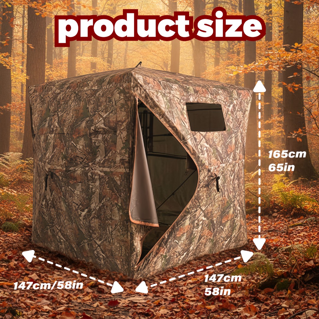 Camouflage Pop-Up Hunting Blin - Hunting & Outdoor Supplies ulasan dan harga