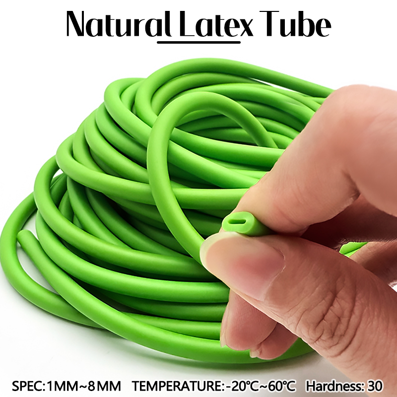 Green Latex Rubber Elastic Hos - Outdoor Hunting Launcher ulasan dan harga