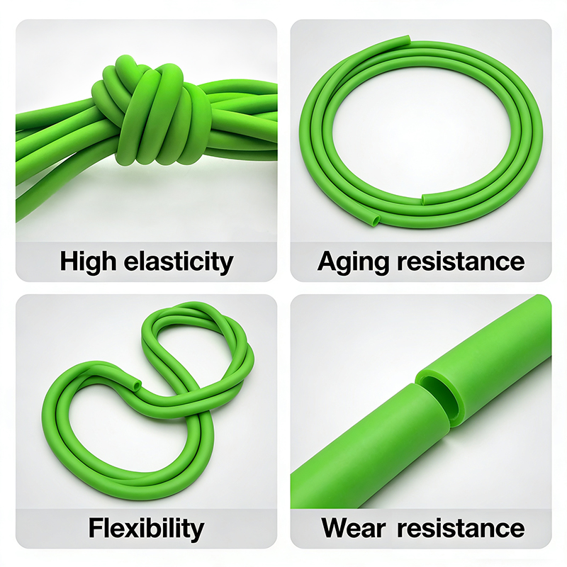 Green Latex Rubber Elastic Hos - Outdoor Hunting Launcher ulasan dan harga
