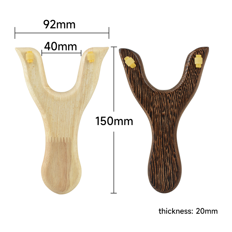 Traditional Wooden Slingsshots - Outdoor Hunting Launcher ulasan dan harga