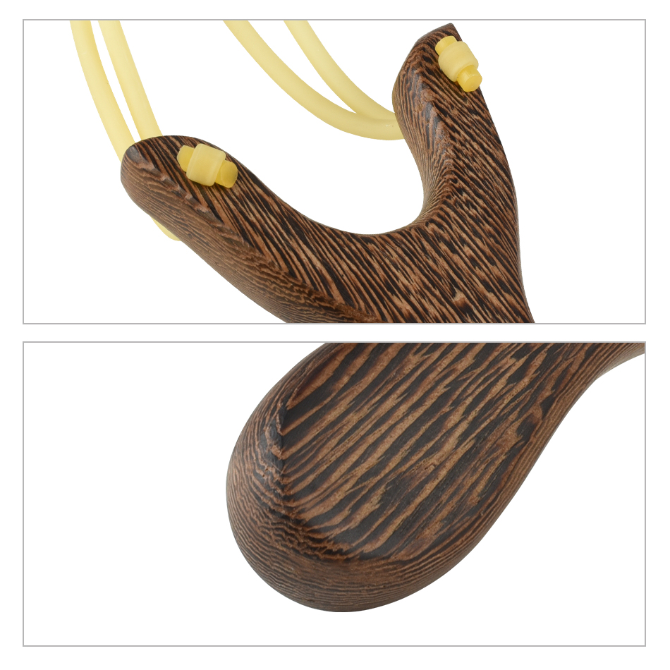Traditional Wooden Slingsshots - Outdoor Hunting Launcher ulasan dan harga
