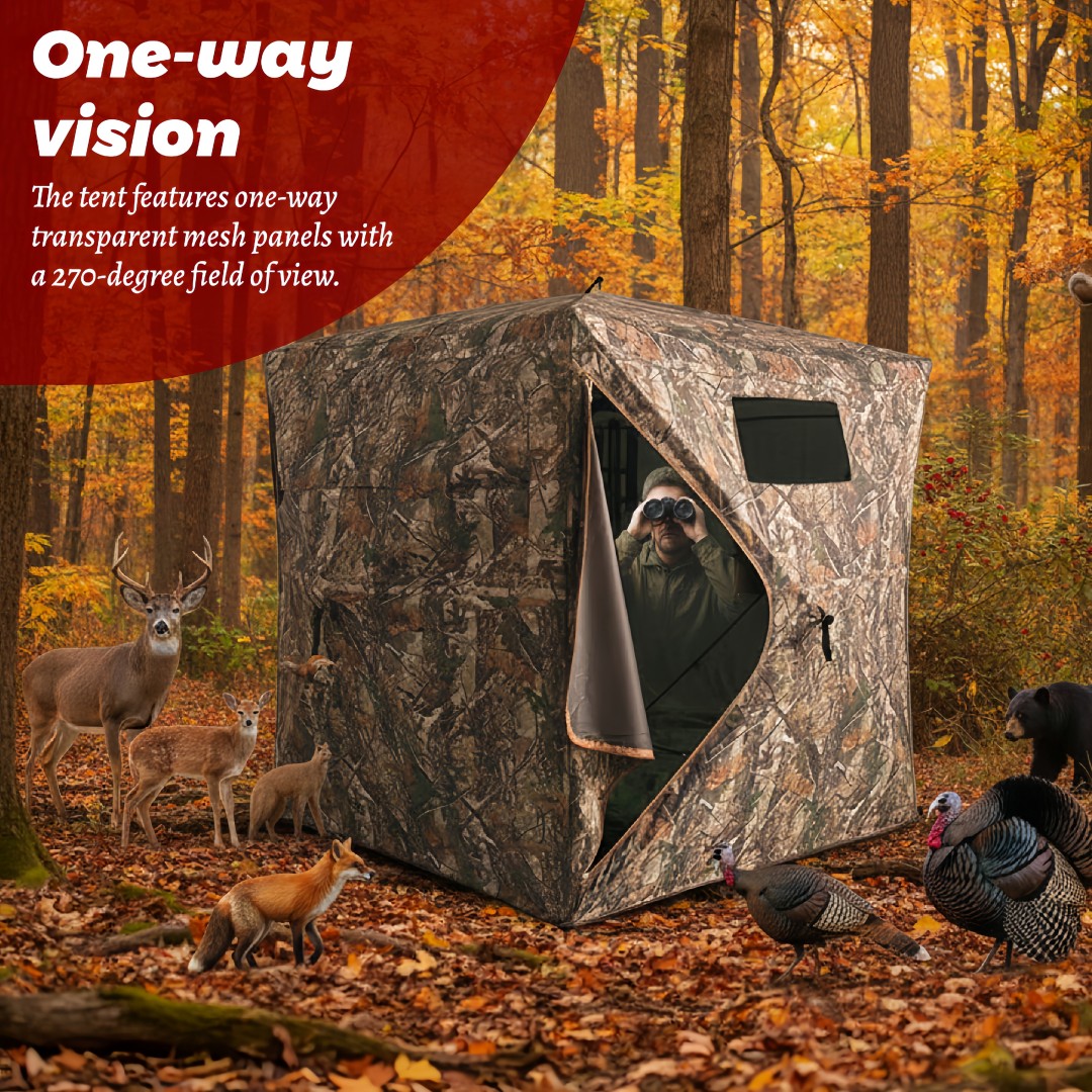 Camouflage Pop-Up Hunting Blin - Hunting & Outdoor Supplies ulasan dan harga
