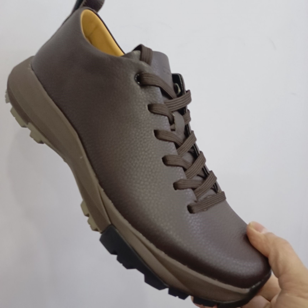 Cow Leather Shoes Men Luxury D - Outdoor Hunting Fabric ulasan dan harga