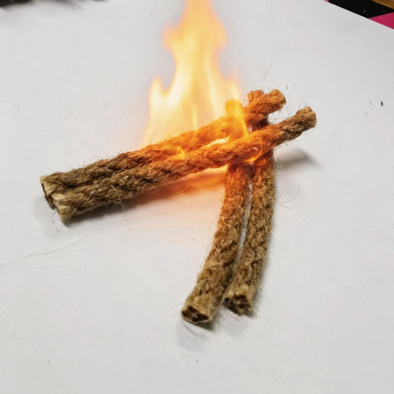 Outdoor Mini Wax Hemp Rope Por - Fire Starter Waterproof ulasan dan harga