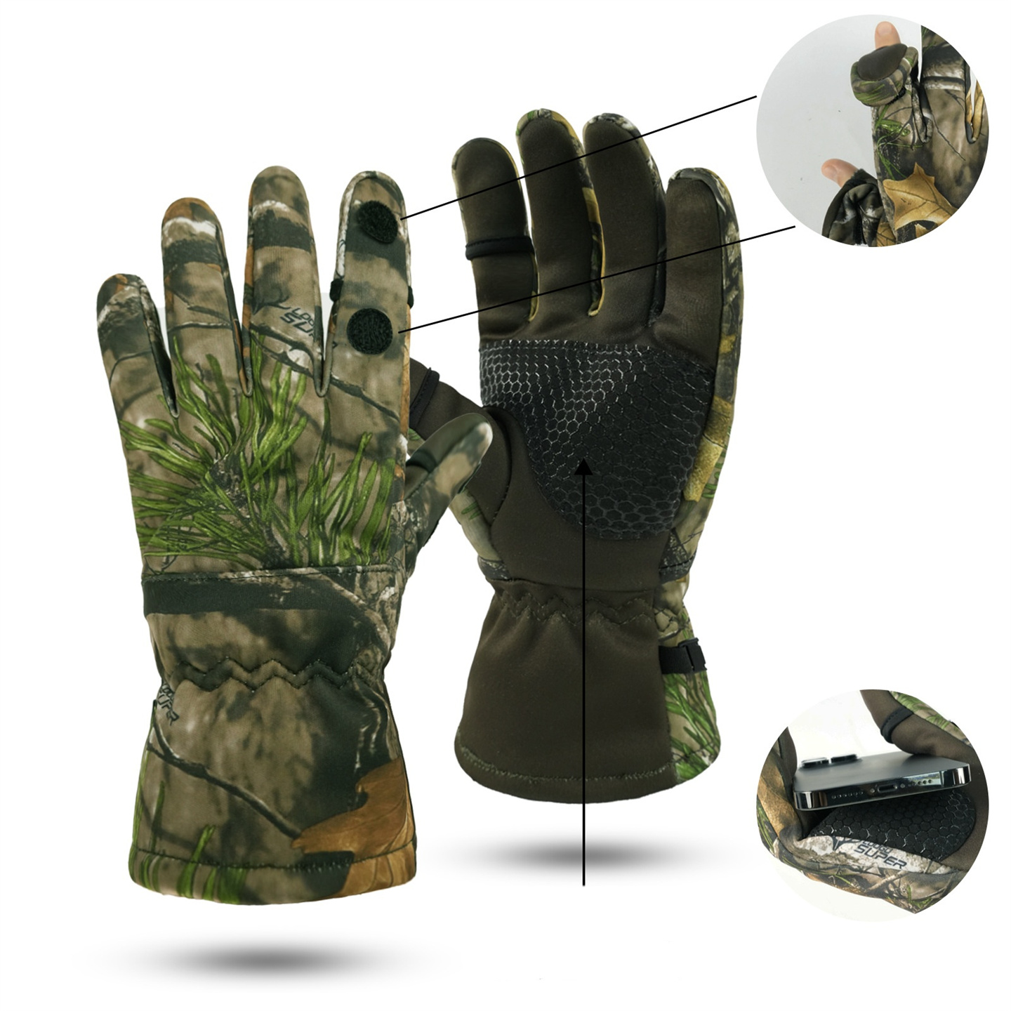 Outdoor Bionic Hunting Camoufl - Outdoor Hunting Fleece ulasan dan harga