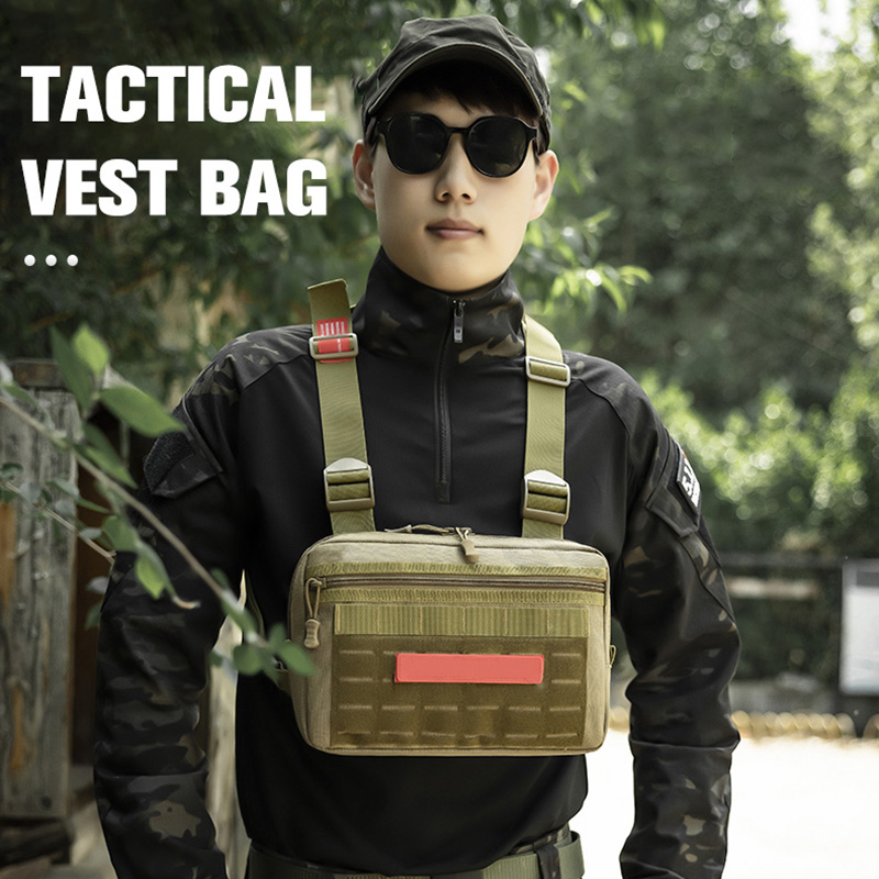 Tactical Hunting Vest Bag Men  - Outdoor Hunting Fleece ulasan dan harga