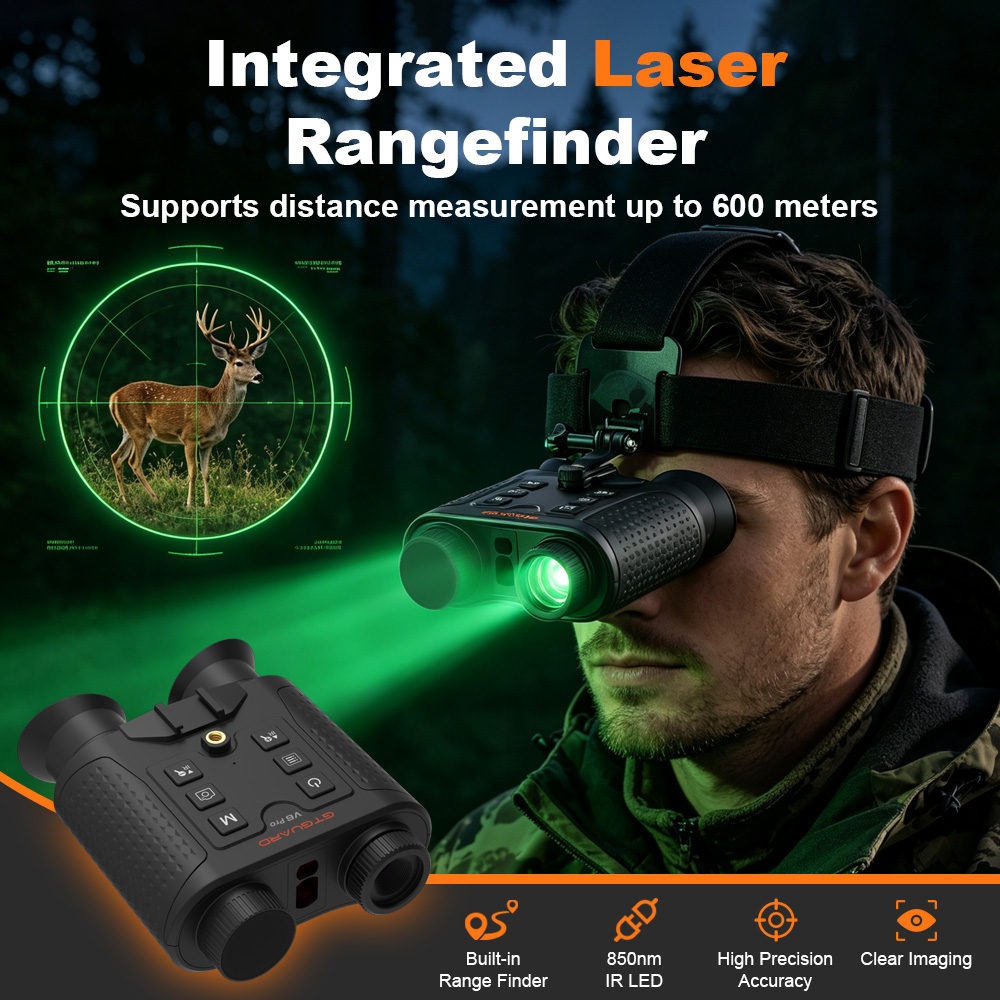 4K Night Vision Binoculars 8X  - Outdoor Hunting Videos ulasan dan harga