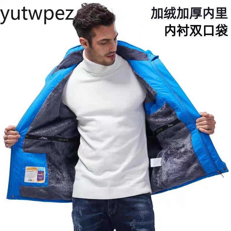 Winter Jacket Men Thick Warm W - Outdoor Hunting Fleece ulasan dan harga